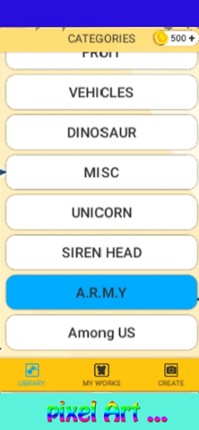 PixelRelax Color by Number screenshot