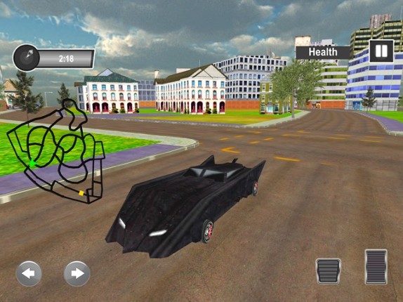 Real Bat Car Driving Simulator – Fast Race on Road screenshot