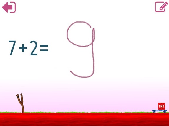 Subtract and add up to 10 screenshot