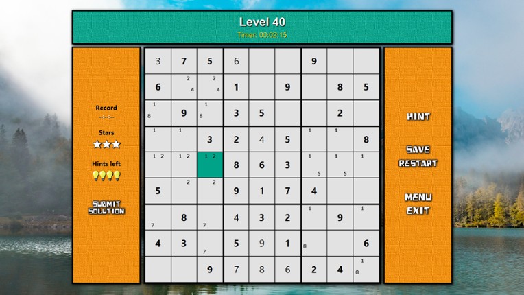 Super Turbo Sudoku screenshot