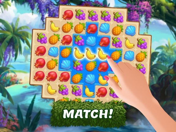Tropical Forest: Match 3D Game screenshot