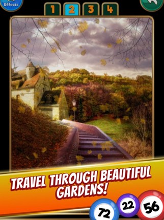 Bingo game Quest Summer Garden screenshot