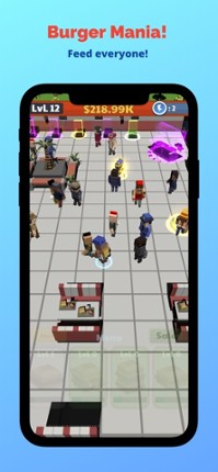 Burger Mania! - Idle Tycoon screenshot