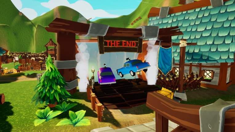 Car Parkour Together screenshot