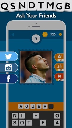 Footballers Quiz - Guess the Football Player screenshot