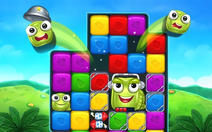 Fruit Cube Blast: Match 3 Game screenshot