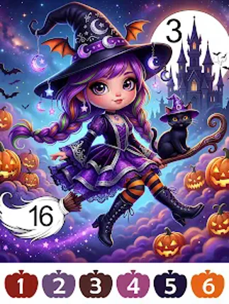 Halloween Art Color screenshot