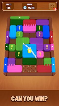 Wood Escape: Color Block screenshot