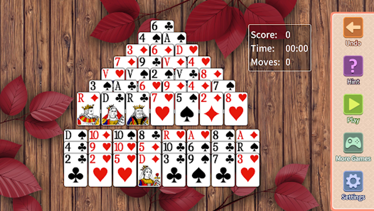Pyramid Solitaire 3 in 1 screenshot