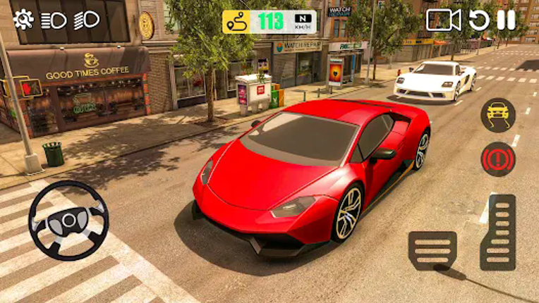 Real Car Driving 3D Simulator screenshot