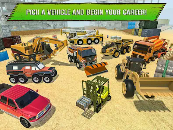 Construction Site Truck Driver screenshot