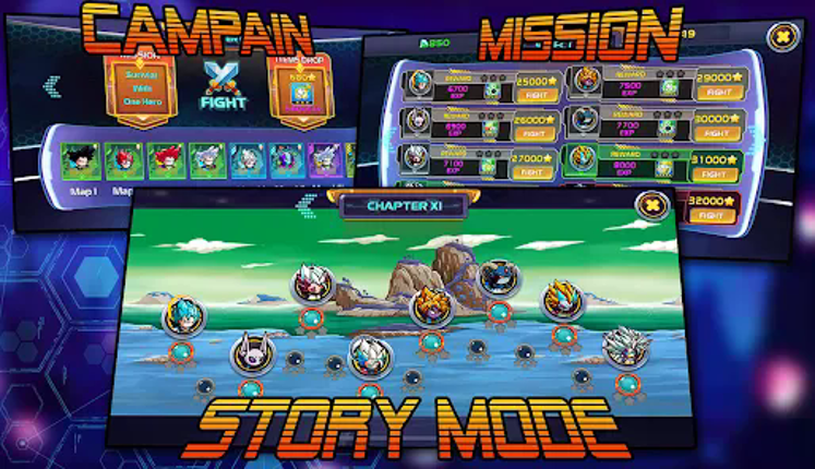 Stickman Warriors Dragon Hero screenshot