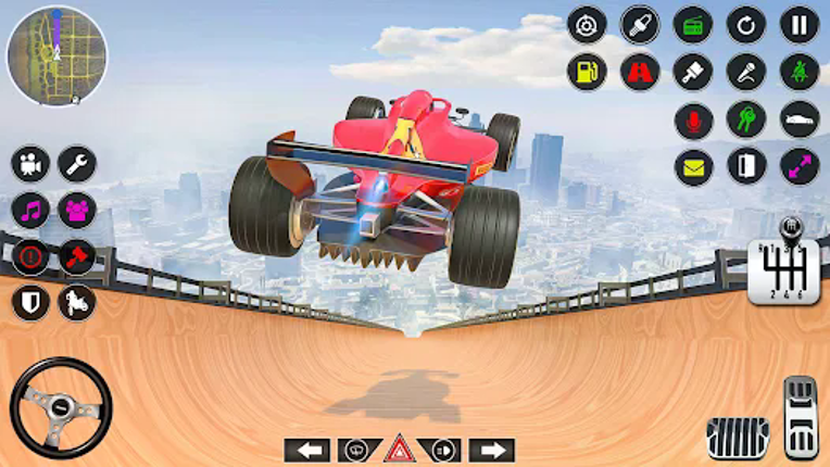 Crazy Car Stunts GT Ramp Games screenshot