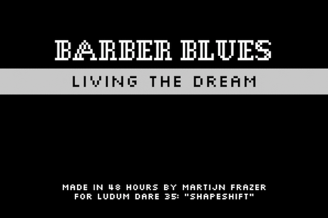 Barber Blues Game Cover