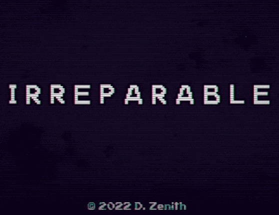 IRREPARABLE - A Game About Loss Game Cover