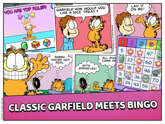 Garfield's Bingo screenshot