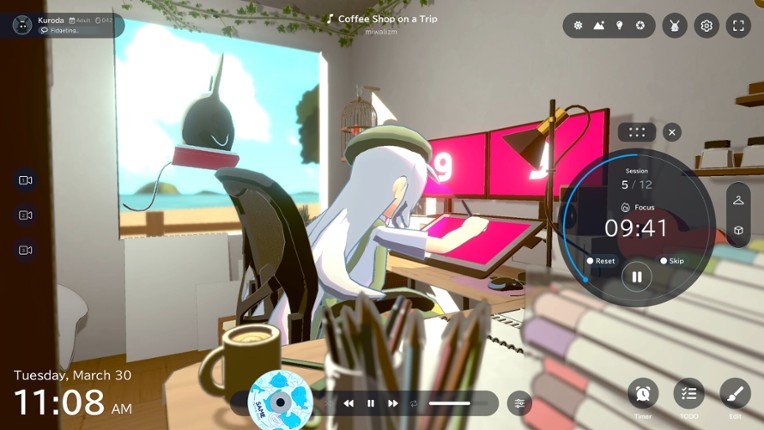 gogh: Focus with Your Avatar screenshot