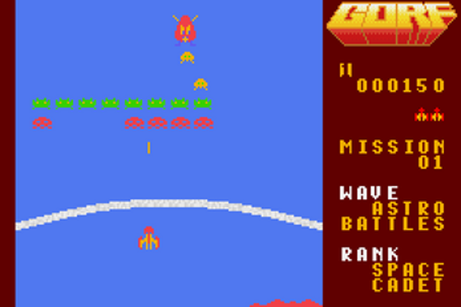 GORF for Game Boy Advance Image