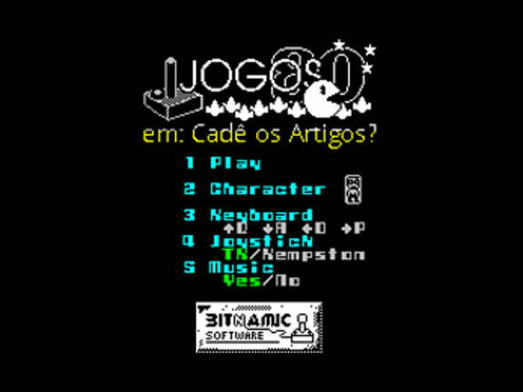 Jogos 80 em: Cadê os Artigos (ZX Spectrum) Image