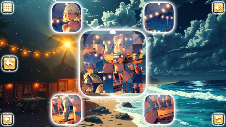 Lovely Anime Puzzle: Summer screenshot