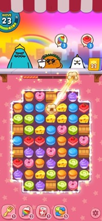 Match 3 Puzzle: SweetMonster screenshot