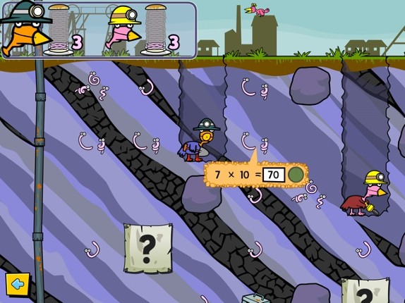Miner Birds - Times Tables screenshot