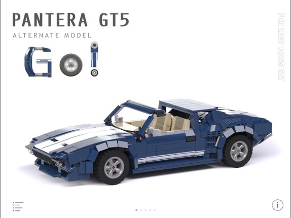 Pantera GT5 for LEGO 10265 Set screenshot