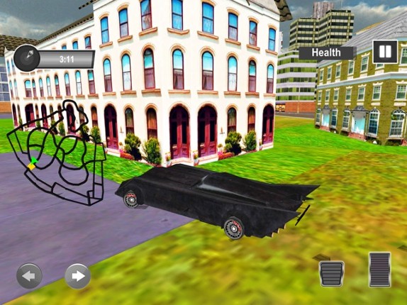 Real Bat Car Driving Simulator – Fast Race on Road screenshot