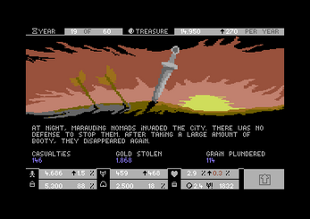 Rise of Babylon (C64) Image
