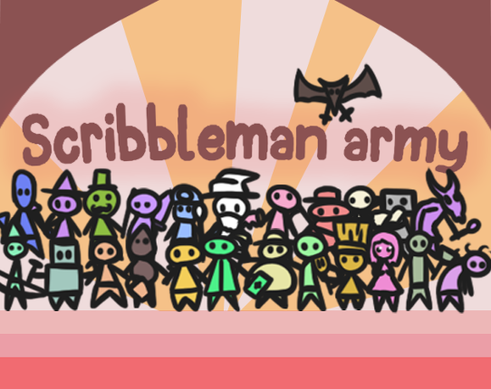 Scribbleman Army Game Cover