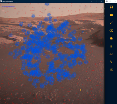 SEPience Particle Simulator screenshot