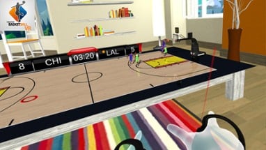 Tabletop Basketball VR Image