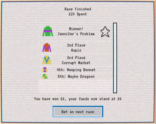 Ultimate Horse Better II: Frenzy of Value screenshot