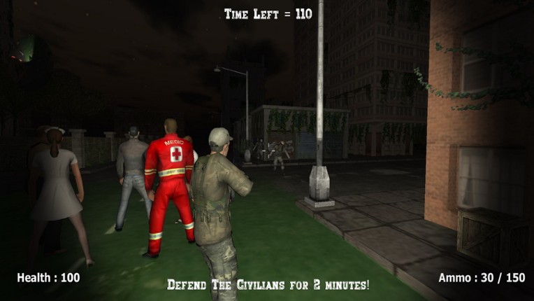 Urban Counter Zombie Warfare screenshot