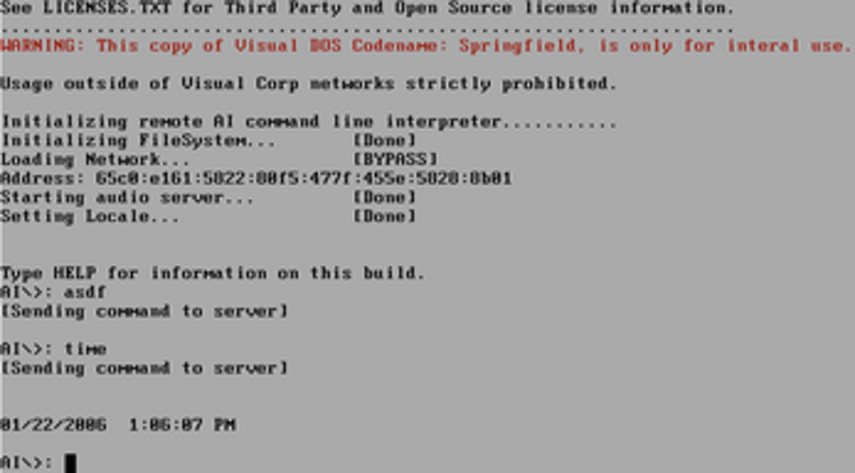 Visual DOS 2024 Tech Preview Image