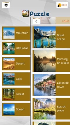 World Landscape Puzzles screenshot