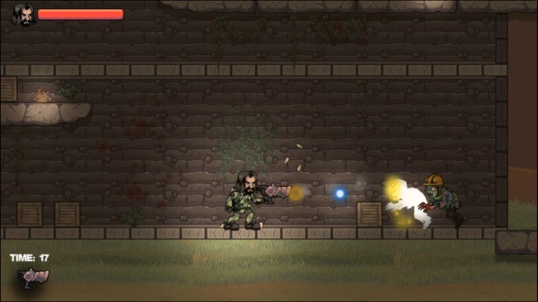 Zombies Desert and Guns screenshot