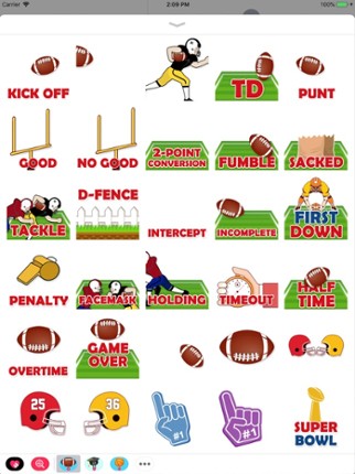 Animated Football Stickers screenshot