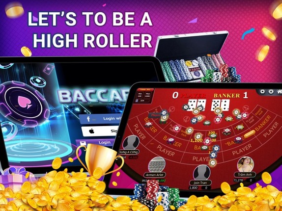 Baccarat 9 - Casino Card Game Image