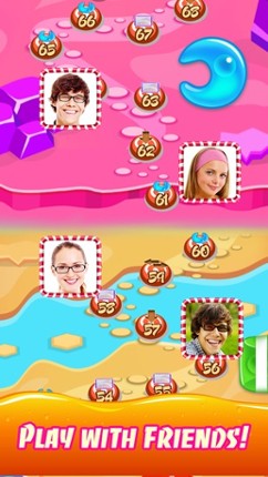 Candy Swap Fever - The Kingdom of Sweet Board Game screenshot