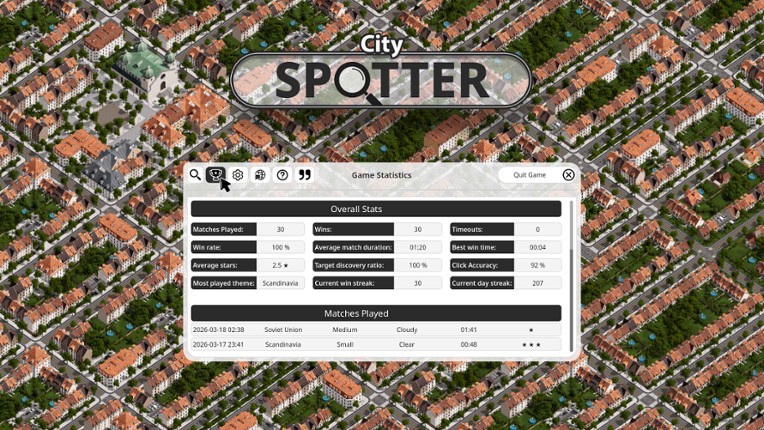 CitySpotter screenshot