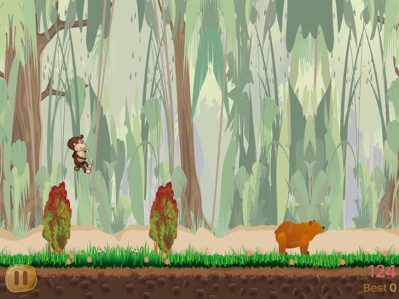 Flying Monkey - Jungle Adventure screenshot