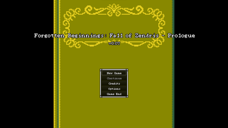 Forgotten Beginnings: Fall of Zendris - Prologue Image