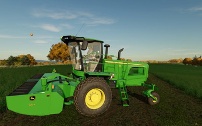 FS22 2020 John Deere W235 and W260 Swather screenshot