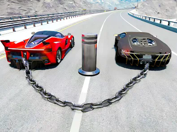 Car Crashing 3D Image