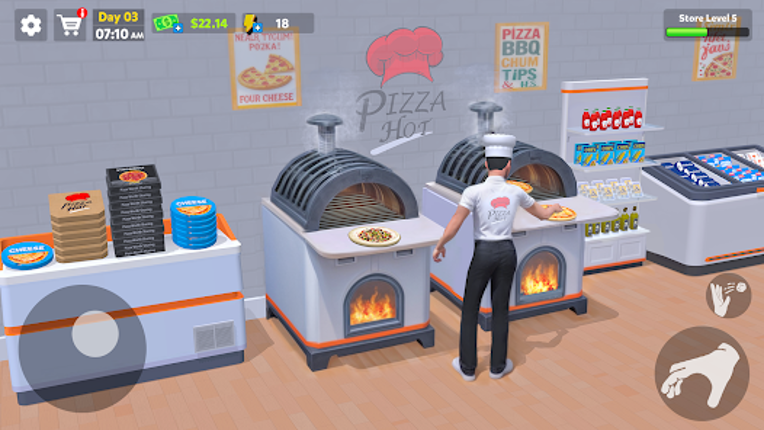 Pizza Shop Simulator 3D screenshot