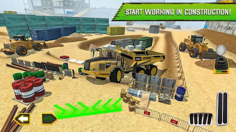 Construction Site Truck Driver screenshot