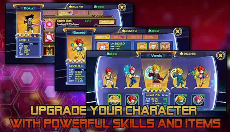 Stickman Warriors Dragon Hero Image