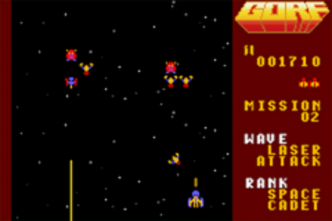 GORF for Game Boy Advance Image