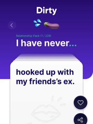 I Have Never Dirty & Evil screenshot